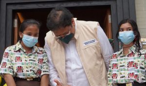 Menko Airlangga Optimis Papua Barat menjadi Zona Hijau dengan dukungan Isoter Terapung dan Antusiasme Vaksinasi