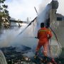 Diduga Korsleting Listrik, Rumah Petani di Wado Hangus Terbakar