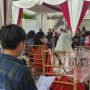 Vaksinasi Ala Wedding, Peserta Tidak Jenuh Menunggu Giliran