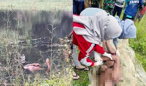 Sesosok Mayat Ngambang di Situ Trunamaggala, Keluarga Tolak Otopsi Jasad Korban