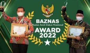 Kado Terindah Baznas Sumedang di Awal Tahun: Raih Penghargaan Anugerah Baznas Award 2022