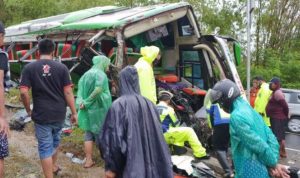 Kecelakaan Bus Pariwisata di Bantul Tewaskan 13 Orang
