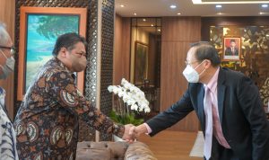 Perkuat Hubungan Bilateral, Airlangga: Indonesia dan Singapura Eratkan Kerja Sama Bidang Pariwisata dan Transisi Energi.