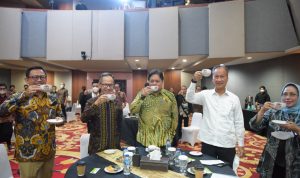 Menko Airlangga Apresiasi Brand Lokal, Kopi Indonesia Nongol di Lantai Bursa
