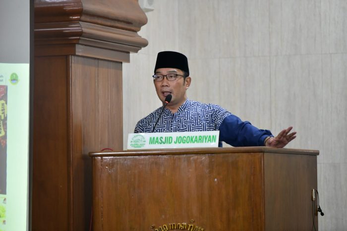 Ridwan Kamil Pendidikan Anti Korupsi Masuk Kurikulum SMA/SMK