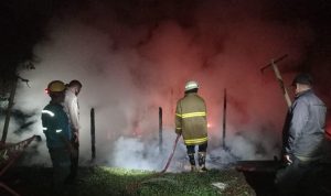 Akibat Kebocoran Gas 3 Kg, Satu Rumah Ludes Terbakar