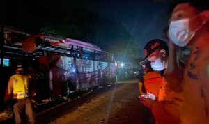 Tim SAR Ikut Evakuasi Kecelakaan Bus Ciamis