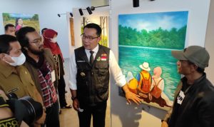 Ridwan Kamil Meminang Lukisan Dari Sumedang