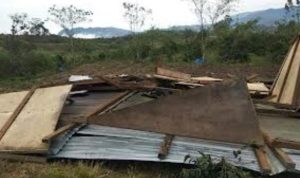 Tujuh (7) Rumah Di Bener Meriah Aceh Rusak Akibat Angin Kencang