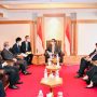 Airlangga Mendampingi Presiden Terima Kunjungan Ketua Liga Parlementer Jepang-Indonesia