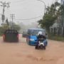 Terjadinya Banjir dan Longsor di Ambon, Mengakibatkan Sebuah Talud dan 13 Rumah Warga Rusak