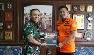 Perkuat Sinergitas, SAR Bandung Silaturahmi dengan Korps Kopasgat