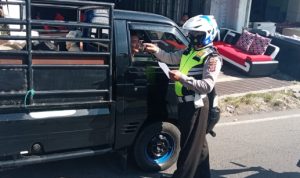Polisi Perketat Lalulintas Masuk Pasar Hewan