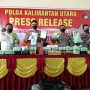 Polda Kaltara Gagalkan Penyelundupan Sabu 47 Kilogram dari Malaysia yang hendak Dikirim ke Palu