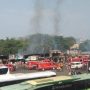 Diduga akibat Kebocoran Gas 16 Kios di Terminal Induk Kota Bekasi Kebakaran