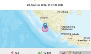 Waspada! Provinsi Bengkulu Berpotensi Diguncang Gempa Bumi dan Tsunami Besar