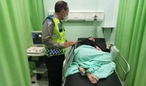 Kecelakaan Di Palimanan Cirebon, Dua Wanita Diserempet Sepeda Motor 