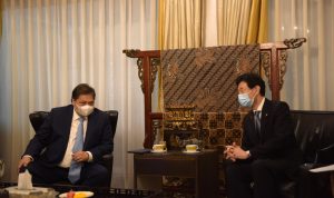 Menteri METI Jepang yang Baru Bahas Kerja Sama Perdagangan, Investasi, IPEF hingga KTT G20 Bersama Menko Airlangga Hartarto