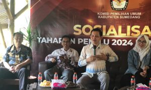 KPU Sumedang Gelar Sosialisasi Tahapan Pemilu dengan Awak Media, Media Sebagai Kontrol Sosial