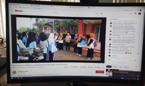 SMPN 2 Tanjungsari Tampil di Webinar Seameo - Unesco
