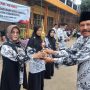 PGRI Cimanggung Galang Dana Korban Gempa Cianjur, Peringati Hari Guru Nasional ke 77
