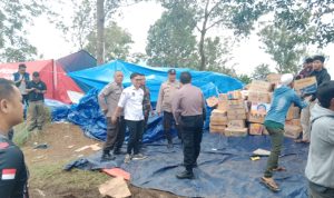 Polres Sumedang Kirimkan Bantuan Bagi Korban Gempa Cianjur