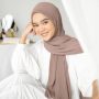 Tetap stylish dengan hijab plisket