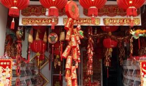 Gong Xi Fa Cai Pada Lampion Labu Sebagai Simbol Imlek