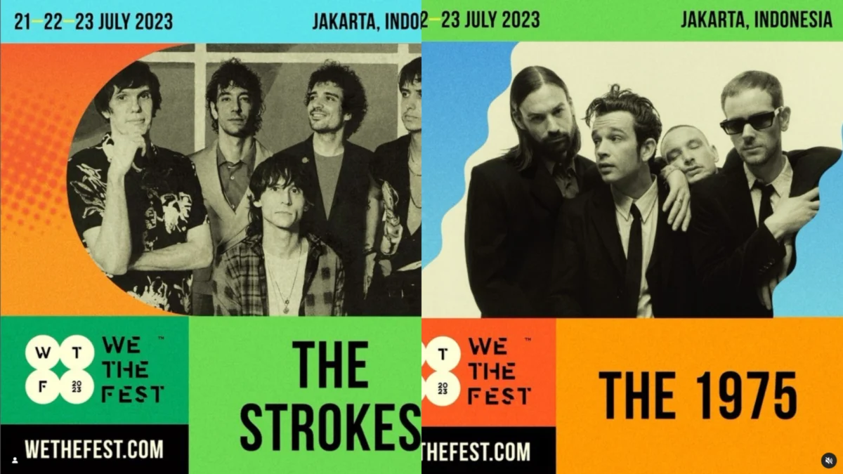 Asik! The Strokes hingga The 1975 Bakal Tampil di Indonesia