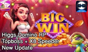 Download Higgs Domino Topbos RP X8 Speeder Apk, Auto Gacor