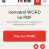 iLovePDF : Website Untuk Konversi Doc to PDF
