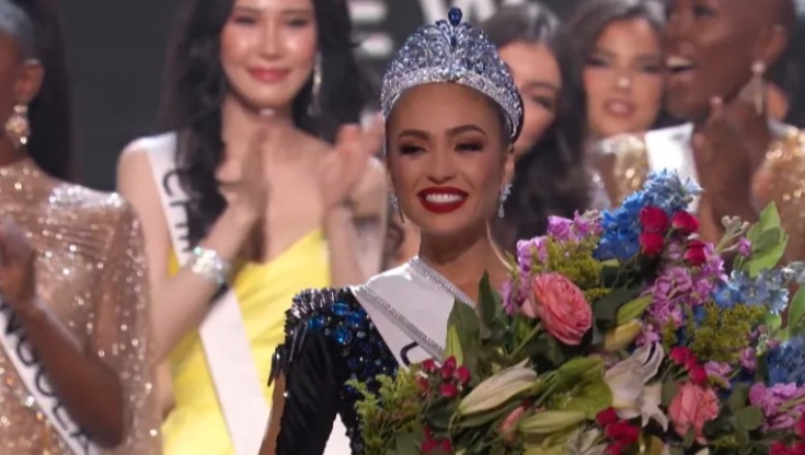 Miss USA R'Bonney Gabriel menangkan Miss Universe 2022.