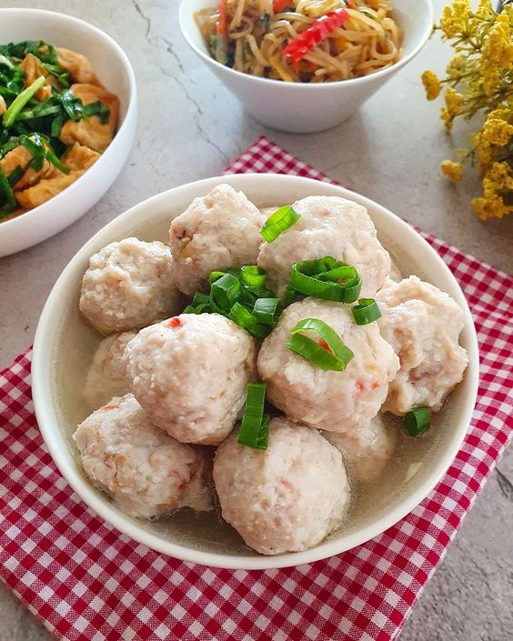 Resep Bakso Ayam Jamur Dan Sayur Praktis Lezat Cocok Untuk Makan Siang