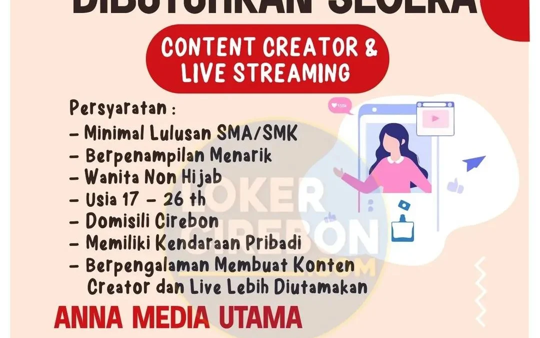 Info Loker Cirebon Terbaru Hari Ini, Segera Apply!