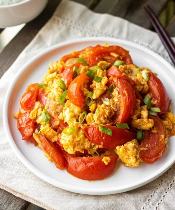 Resep Masakan Tumis Tomat Telur Ide Menu Sahur yang Mudah, Enak dan Sehat!