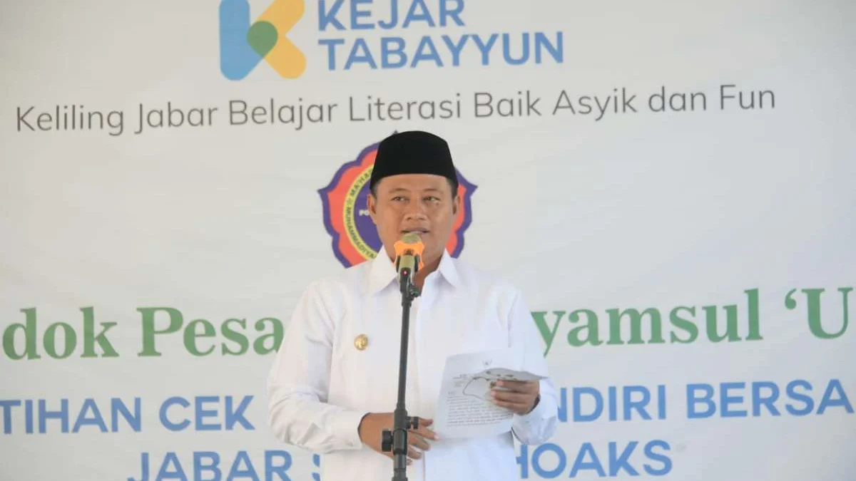 Wakil Gubernur Jawa Barat Uu Ruzhanul: Edukasi Anti Hoaks Akan Dikembangkan di Pesantren Se-Jawa Barat