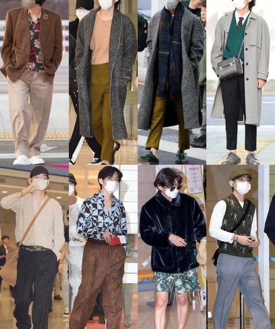 Mau Kelihatan Tampil Tampil Trendi dengan Celana Bahan? Intip Inspirasi dari Taehyung BTS
