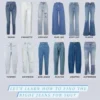 Jeans Sesuai Bentuk Tubuh Wanita
