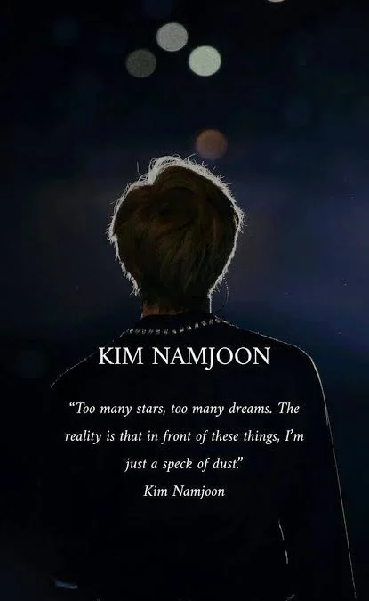 Quotes RM BTS tentang Insecure
