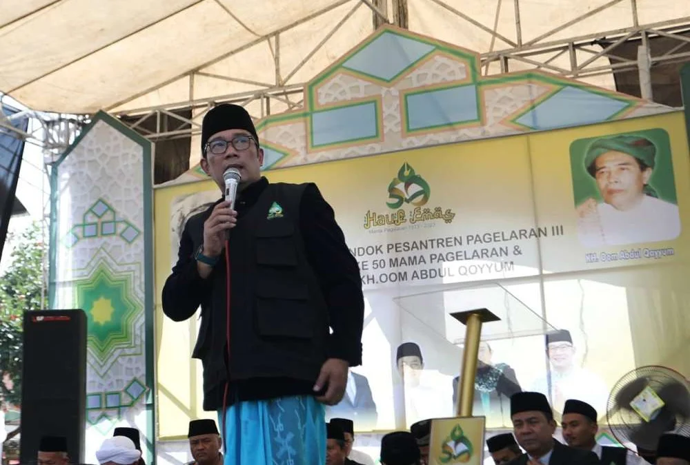 Hadiri Haul Emas Mama Pagelaran, Ridwan Kamil: Sosok Kiai Pejuang Republik Indonesia