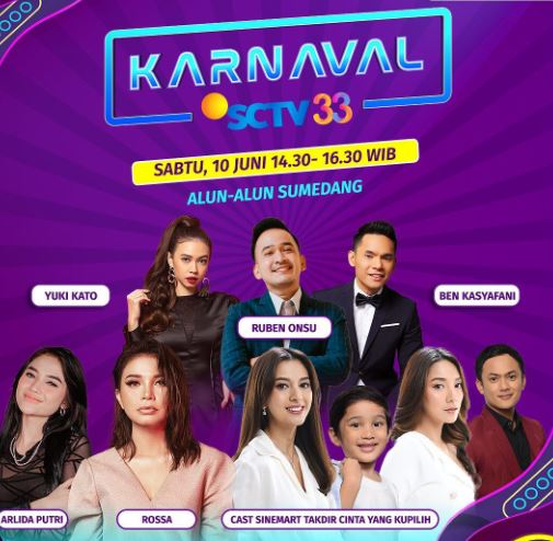Meriahnya Hari Pertama Karnaval SCTV 2023 di Sumedang Rayakan Hari Jadi Sumedang ke-445 