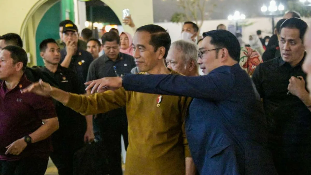 Kunker ke Bandung, Presiden Jokowi Ngopi di Park Cikutra