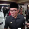 Ridwan Kamil saat ditemui di DPRD Jabar, Kota Bandung