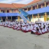 MPLS di SMP PGRI Parakanmuncang, Selasa (19/7).