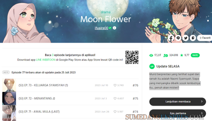 Baca Komik Manhwa Bisa Menambah Daya Ingat? Inilah Sinopsis Moon Flower Sub Indonesia