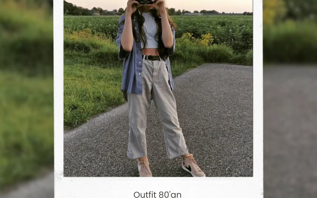 Memori Nostalgia: Embracing the Vintage Outfit 80s Aesthetic Revival"