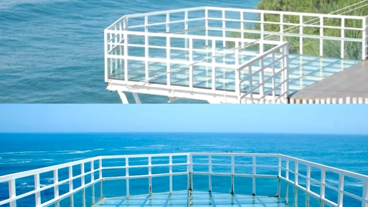 Objek Wisata Sumedang Ini Punya Teras Kaca Diatas Laut Spot Foto Instgramable dan Bikin Adrenalin Naik, Berani Coba?