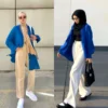 Bikin Ga Norak! 15 Rekomendasi Warna Jilbab Yang Cocok Dengan Baju Warna Biru Elektrik