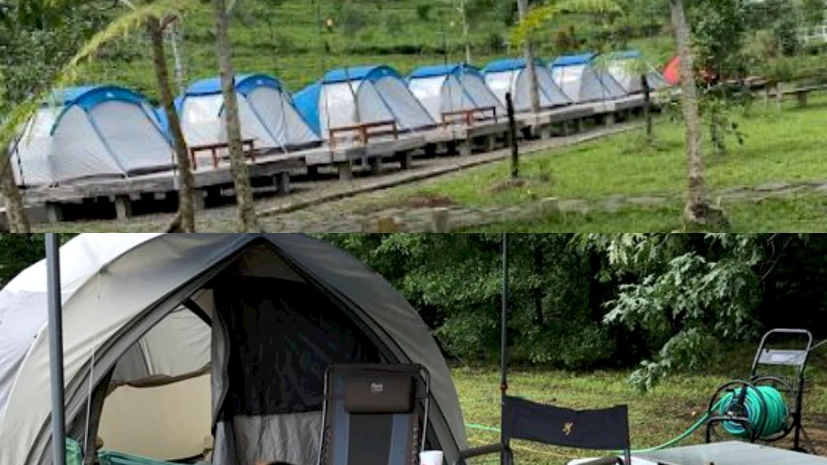 Camp Bareng Keluarga dari Tol Cisumdawu Cuma 30 Menit di Fasilitas Komplit Sudah Ada Kasur dalam Tenda dan Include Sarapan