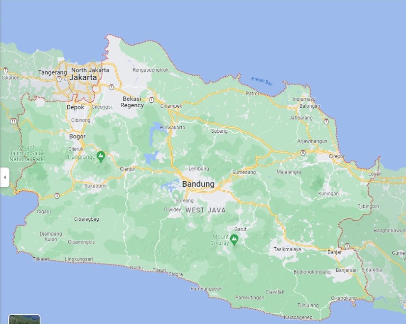 Kabupaten yang ada di Jawa Barat